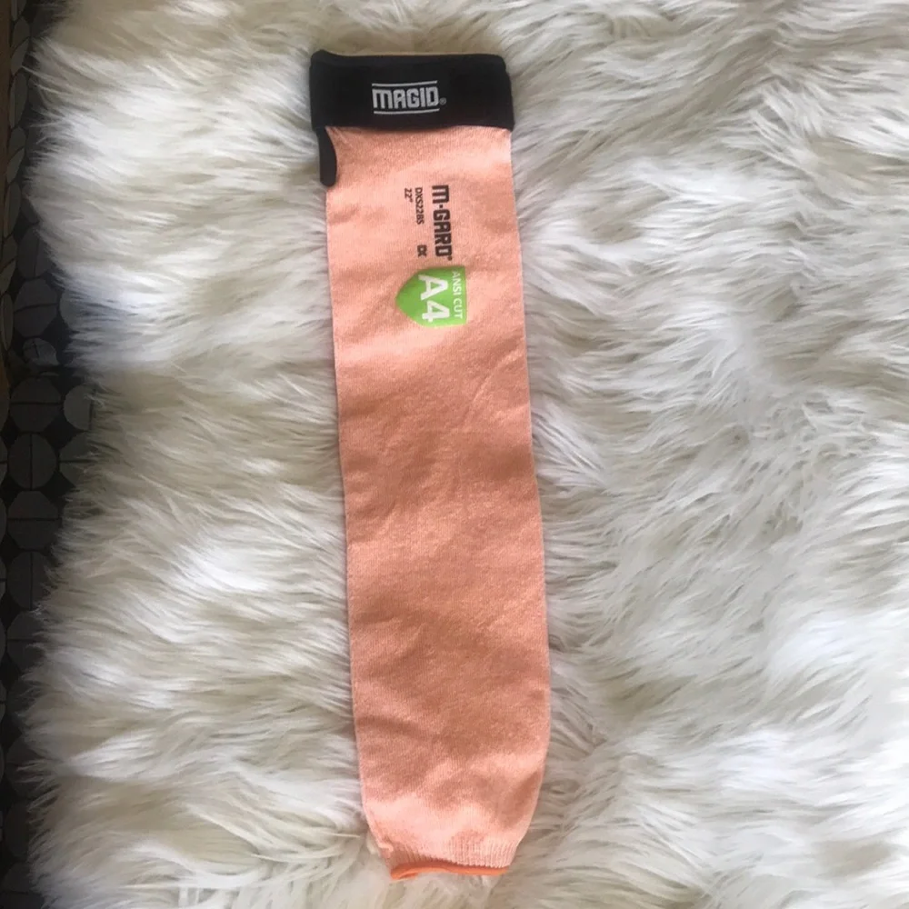 💝 10/$10 💝 Cut Glove Sleeve PPE MAGID M-GARD DXS 13-Gauge Sleeve A4